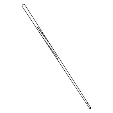 recommend clip art: Billiard Stick Outline Style Vector 