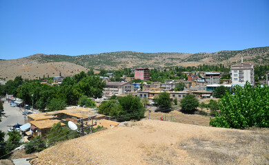 Obraz premium Located in Hazro, Turkey, the Great Mosque was built in the 13th century.