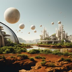 sustainable and thriving Mars on Earth Day