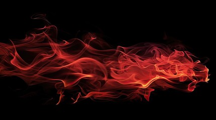 Abstract red fire flames background