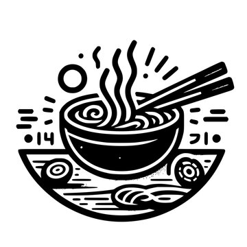 recommend clip art: Ramen icon for your design