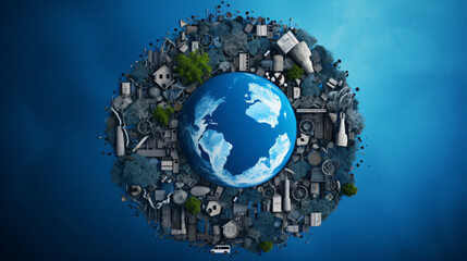 Circular economy models for resource recovery and reus