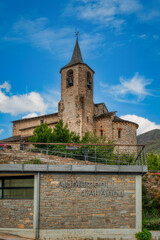 Fototapeta na wymiar Valencia d'Àneu belongs to the municipality of Alt Àneu (Lleida), Catalonia, Spain