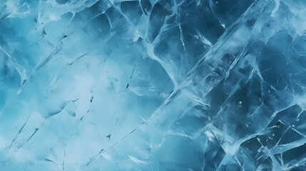 Abstract frozen surface with ice texture background