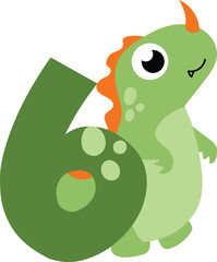 numeric dinosaur kids fun birthday party 