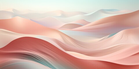 Desert landscape, abstract wavy texture background - 754249361