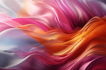 Abstract 3d luxury premium background, colorful flowing curved waves, golden accent, lighting effect - 754249970