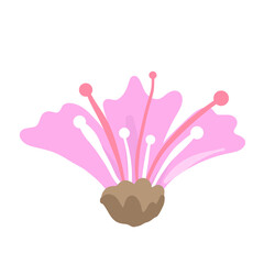 Fototapeta premium illustration lily of the valley