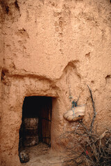 Traditional Berber cave dwelling near Matmata city, Kebili Governorate, Tunisia