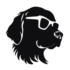 golden retriever dog vector