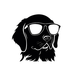 golden retriever dog vector