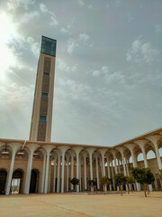 the menara of the great mosque of Algiers (Djamaâ El-Djazaïr) . Algeria