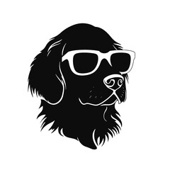 Golden retriever Silhouette 