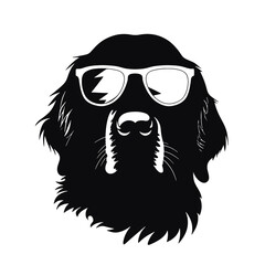 Golden retriever Silhouette 