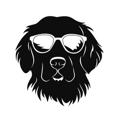 Golden retriever Silhouette 