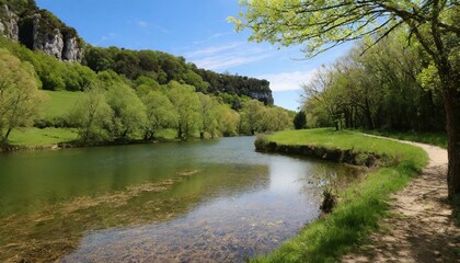 landscape with river