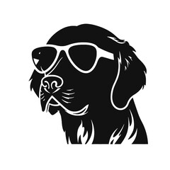 Golden retriever Silhouette 