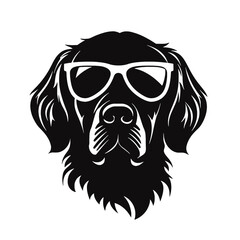 Obraz premium Golden retriever Silhouette 
