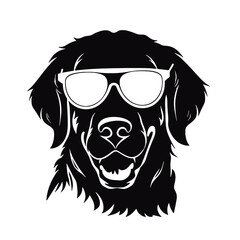 Golden retriever Silhouette 