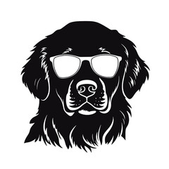 Golden retriever Silhouette 