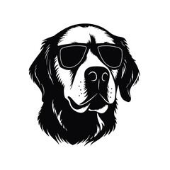 Golden retriever Silhouette 