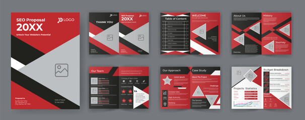 Search Engine Optimization Project Proposal Layout.