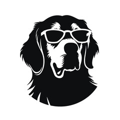 Golden retriever eyeglasses