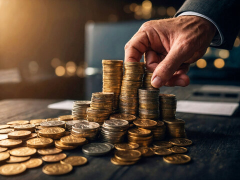 Moedas Empilhadas, Sonhos Conquistados: A Import&acirc;ncia dos Investimentos.