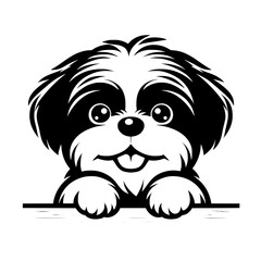 shih tzu, shih tzu mom, shih tzu dog, shih tzu dad, shih tzu puppy, cute shih tzu, shih tzu lover, shih tzu owner, funny shih tzu, shih tzu art, shih tzu breed, shih tzu christmas, shih tzus, peeking