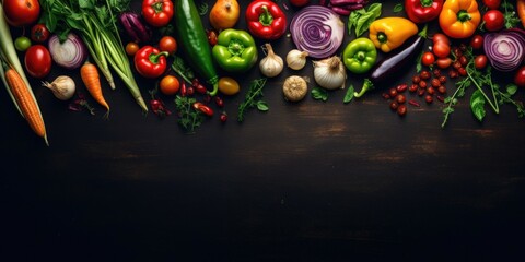 Assorted fresh vegetables displayed on a table, perfect for food blogs or healthy eating concepts