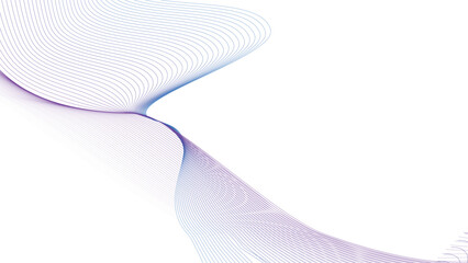 Blue purple and white abstract line background with gradient color for backdrop or presentation