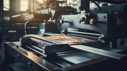 Close up of a pizza making machine, perfect for food industry concepts