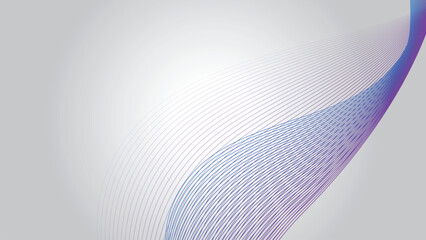 Blue purple and white abstract line background with gradient color for backdrop or presentation