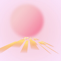 pink background