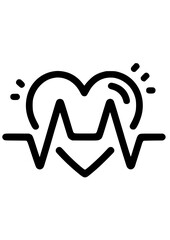 Heartbeat Svg, Heartbeat Clipart, Heartbeat Cricut, Heartbeat Cut file, Heartbeat Icon, Heartbeat Logo, Design
