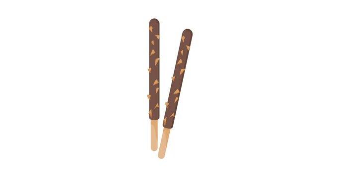 animation happy pepero day illustration