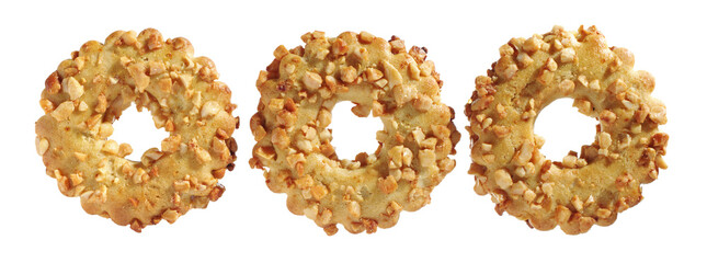 Cookies with peanuts