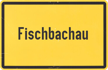 Ortsschild Fischbachau