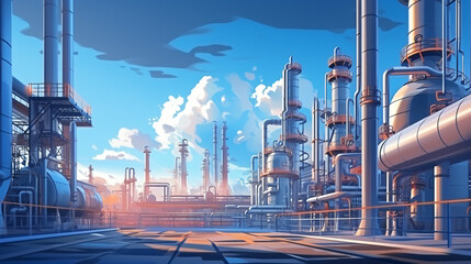 Industry pipeline transport petrochemical gas