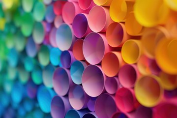 Panton color tones wawy 3d abstract background
