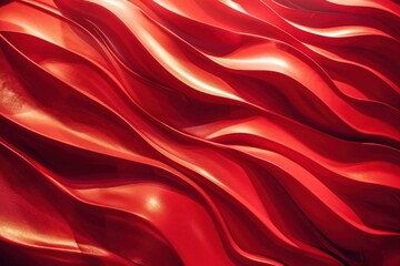 Red Waves Background for design