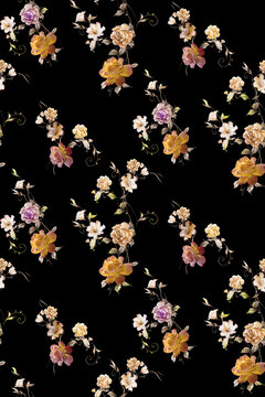 textile design pattern flower floral design
