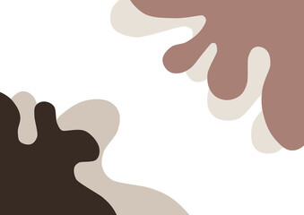 minimal  Abstract brown background Abstract Geometry Shapes.