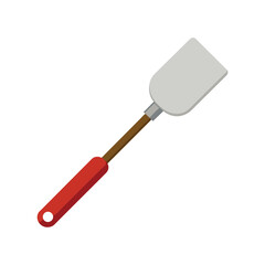 Spatula illustration on white background