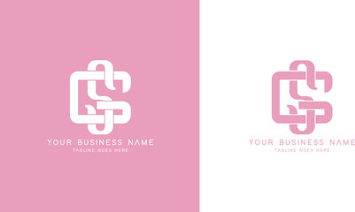 CS logo design or SC logo design. Premium business logotype