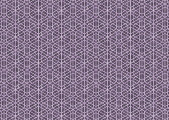 和柄胡麻　和紙素材_紫