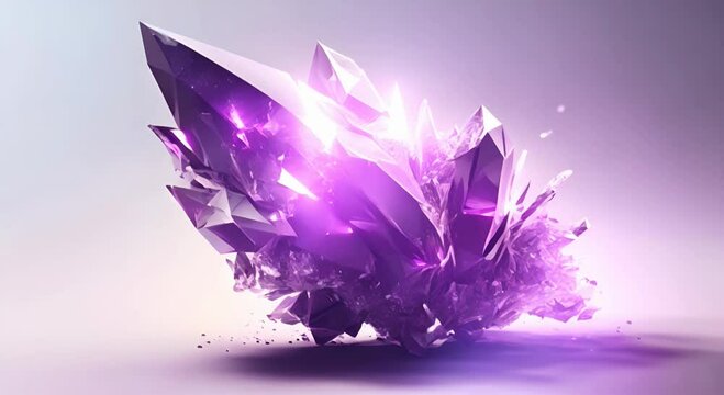 amethyst crystal stone background