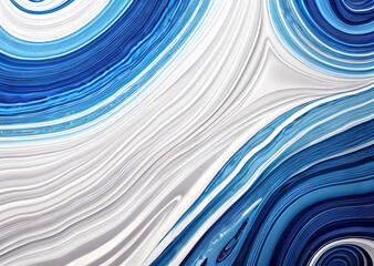 Colorful flowing spiral liquid waves background wallpaper,mixed gradient color abstract high definition and high definition,Generative AI	
