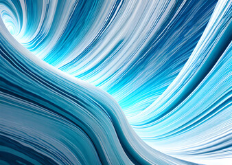 Colorful flowing spiral liquid waves background wallpaper,mixed gradient color abstract high definition and high definition,Generative AI	