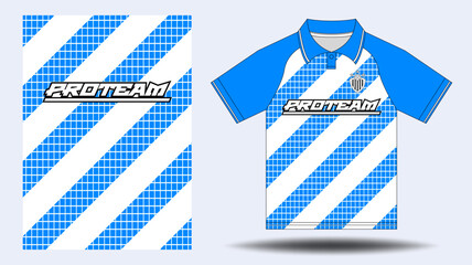 Sports jersey football, race, and runner design mockup for sublimation.